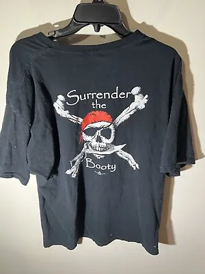 $19.99 • Buy SURRENDER THE BOOTY   Men's Pirate T-Shirt Vintage  Charleston, SC 2xl