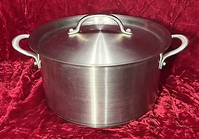 Advantage By Faberware 7 Qt. Stock Pot W/Lid Induction Heavy Stainless Steel🍲 • $58.95