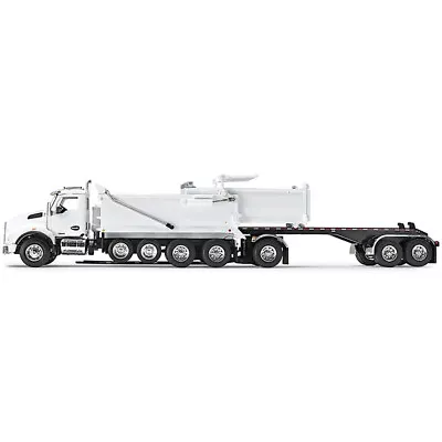 Kenworth T880 Quad-Axle Dump Truck And Rogue Transfer Tandem-Axle Dump Traile... • $188.87