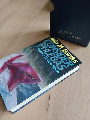 Consider Phlebas By Iain M. Banks : Rare Limited 1st Edition Slipcased HB (1987) • £229.99