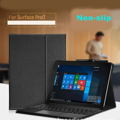 PU Leather Case For Microsoft Surface Pro 7 12.3  Tablet Case Protective Cover • $19.99