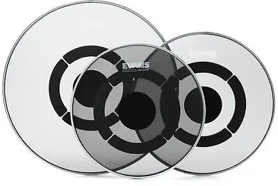 Evans DB One Low Volume Standard 3-Piece Tom Drumhead Pack - 12-13-/16-inch • $92.99