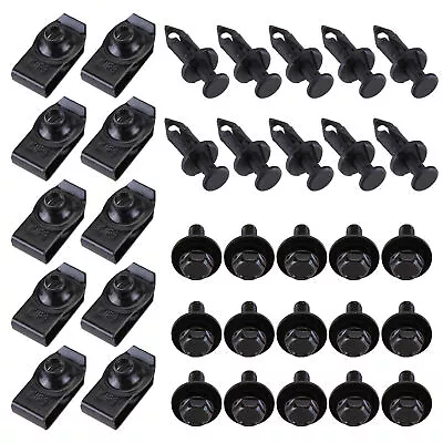 35pcs Engine Under Cover Splash Shield Guard Body Bolt U-nut Clips Fastener USA • $6.80