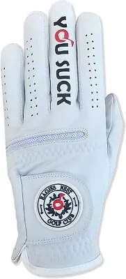 You Suck Golf Glove Men's 100% Cabretta Leather Funny Gag Gift PGA Style Tour • $18.95