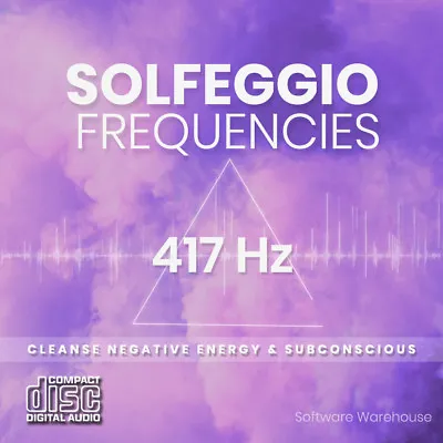 Solfeggio Healing Frequencies - 417 Hz Meditation CD - Mind And Body In Harmony • $19.99