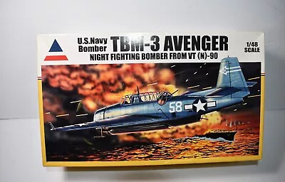 1/48 ACCURATE MINIATURES   TBM-3 Avenger   PLUS EXTRA (2) Aftermarkets • $39