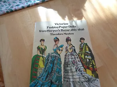 Paper Dolls Theodore Menten Vitorian Fashion  Fromharper's Bazar 1867-1898 • $9.95