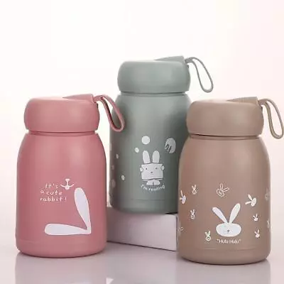 Cute Warm Bottle Portable Mug Insulation Cup Coffee Cup Vacuum Flasks` • £7.63