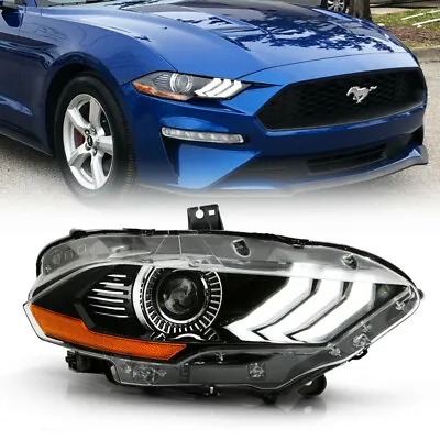 Fit 18-22 Ford Mustang Passenger Side LED DRL Projector Headlight Front Lamp RH • $182.99