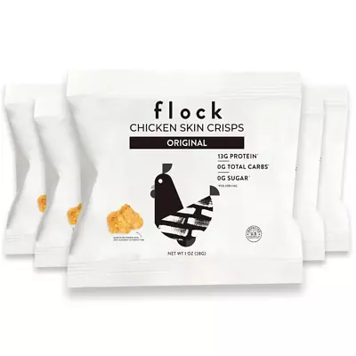 Keto Chicken Skin Chips | Original Flavor | Low Carb High Protein Sugar Free • $35.56