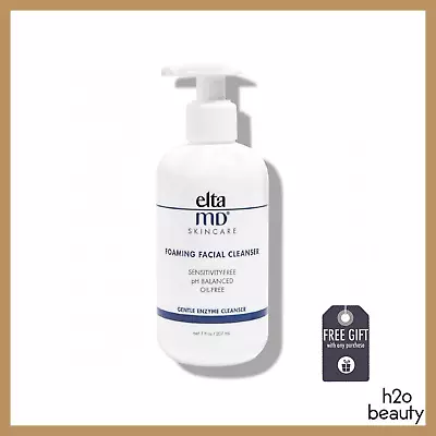 Elta MD Foaming Facial Cleanser 7 Oz Oil Free EXP 09/25 *New In Box* • $28