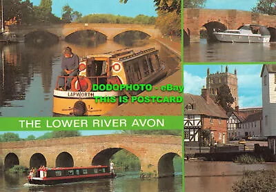 L133770 The Lower River Avon. Evesham. Eckington. Pershore. J. Salmon. Cameracol • £5.75