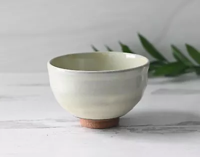 Japanese Matcha Bowl - Matcha Cup With White Kohiki Glaze 14 Oz • $39.99