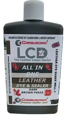 Leather Paint Colorant All In One Repair Dye Re-colour For Sofas Car Seats.   • £12.99