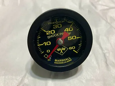 60 Psi Oil Pressure Gauge Big Twin Evolution All Years • $46