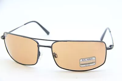 New Serengeti Treviso 8695 Black Gunmetal Brown Lens Authentic Sunglasses 66-16 • $177.11