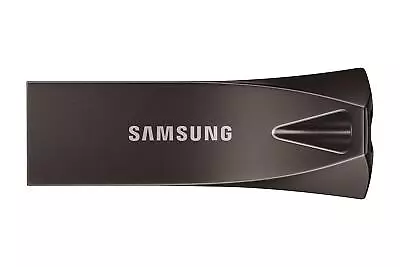 Samsung Flash Drive Titanium Gray 64 GB (Pack Of 2) BAR Plus (Titan Gray) 64 GB  • $50.46