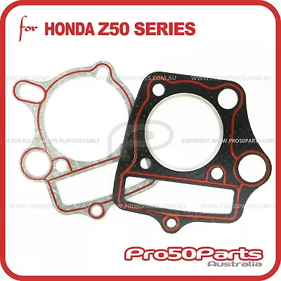 70cc - 90cc Head & Base Gasket Set Top & Base Gasket For Honda Monkey Bike Z50 • $14.47