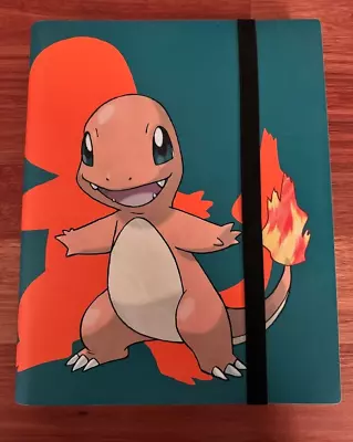 2021 Charmander POKEMON ULTRA PRO BINDER FOLDER ALBUM 9 POCKET HOLD 360 CARDS • $39.99