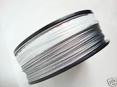 Galvanized Wire Rope Cable 3/32  7x7 1000 Ft Reel • $76.50