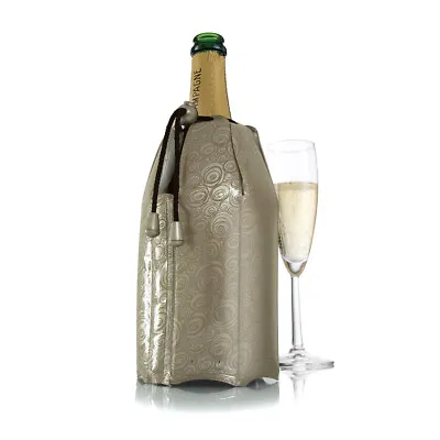 $19.99 • Buy Vacu Vin Rapid Ice Champagne Cooler, Platinum