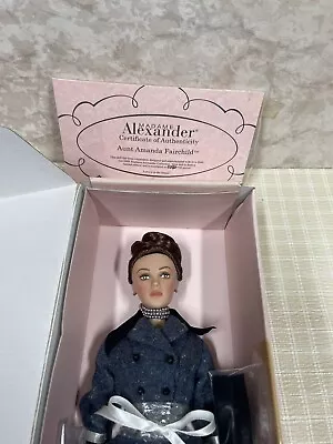 16 Inch Aunt Amanda Fairchild Alex By Madame Alexander. Old Store Stock. • $75