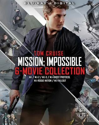 Mission: Impossible: 6-Movie Collection [New Blu-ray] Boxed Set Dolby Dubbed • $37.08