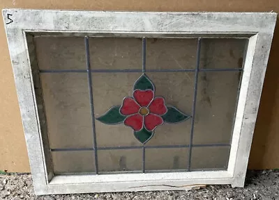 Reclaimed Leaded Light Panel Wooden Windows 550 X 460mm • £39.99