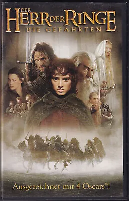 VHS Der Herr Der Ringe - Die Gefährten - 2001 • £0.86