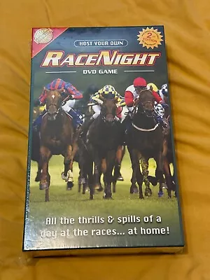 Host Your Own Race Night 2nd Edition (DVD Game 2005) Brand New Sealed • £10.95