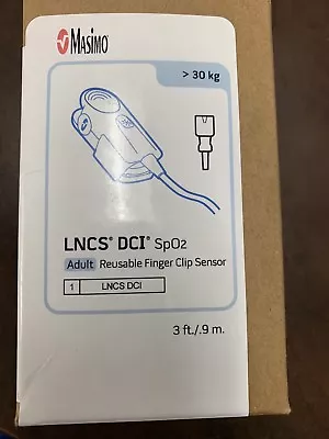 Masimo 1863 LNCS DCI SpO2 Reusable Finger Sensor - BRAND NEW • $125