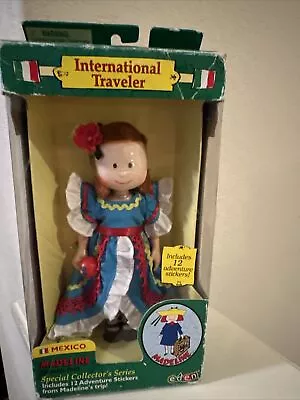 Vintage Eden Madeline Mexico Poseable Doll International Traveler Mexican RARE! • $21.46