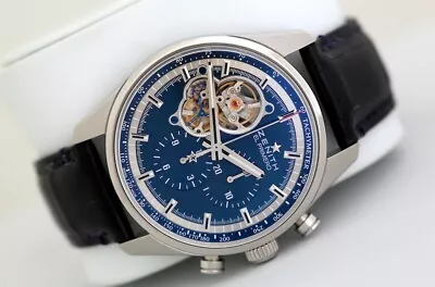 Zenith El Primero Chronomaster Open - Blue Dial Automatic Chronograph Watch • £4595