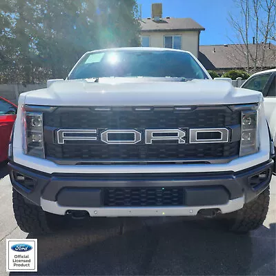 2021-2023 Ford Raptor F-150 Grille Letter Outlines - Vinyl Stickers Decals • $49.99