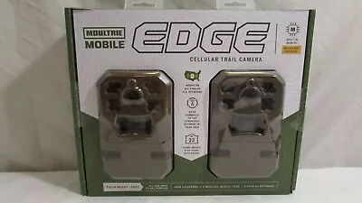 NEW!!! Moultrie Mobile Edge Cellular Trail Camera 2-Pack (MCG-14078) ~ • $99.99