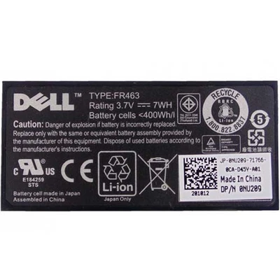 $24.99 • Buy Dell NU209 PowerEdge Raid Controller Battery PERC 5i 6i H700
