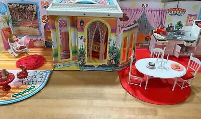 Vintage Takara Licca-Chan Mansion Folding Doll House Furniture Doll • $349.99