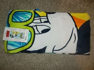 DISNEY MICKEY MOUSE BEACH TOWEL SURFBOARD 28” X 58” SUPER CUTE!! NWT • $24.99