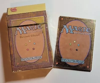 REVISED Starter Deck Box MTG Magic The Gathering 1994 Empty Opened Booklet Guide • $34.99