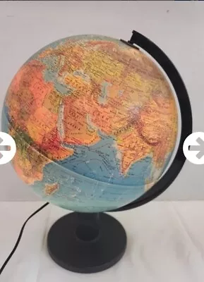 Vintage Replogle 12 Inch Diameter World  Light Up Globe On Stand • $139