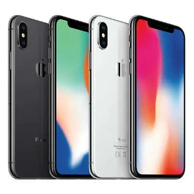 Apple IPhone X - 64/256GB - Space Grey/Silver - UNLOCKED -  GOOD CONDITION • £129.99