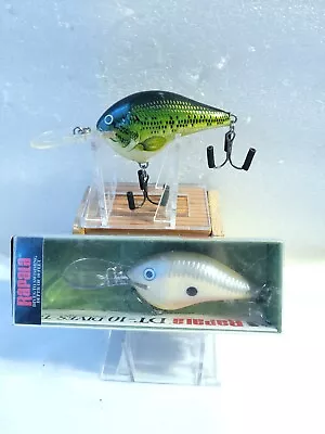 Lot Of 2 Rapala D T 10 Lures • $8