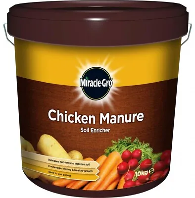 Miracle Gro Chicken Manure 10kg • £19.45