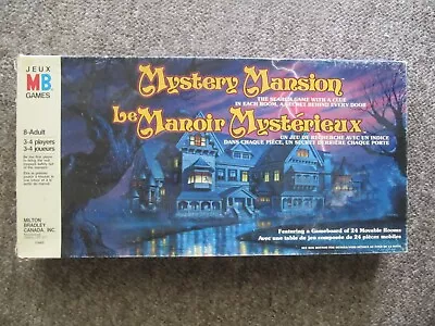 1984 Mystery Mansion RARE Canadian Edition. French And English. • $37.49