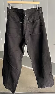 Vintage South Pole Baggy Black Jeans Mens Size 36 Wide Loose Y2K • $129.99