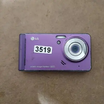 LG KU990 Viewty Purple Bluetooth 3  Touchscreen 5MP Camera Smartphone For Parts • £8.79