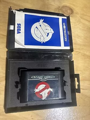 Ghostbusters Sega Mega Drive With Manuel • $50