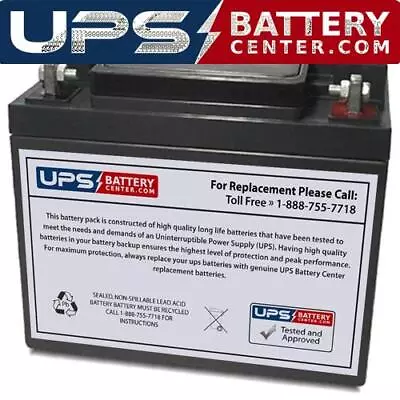 Universal UB12500 12V 45Ah F6 Replacement Battery • $142.99