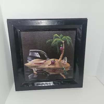 Michael Godard Orginal LOST IN PARADISE Print With Frame • $499