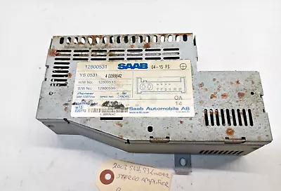 03-06 Saab 9-3 Audio Amp Amplifier Stereo Driver Seat OEM Pioneer GM-1027ZSA 93 • $104.60